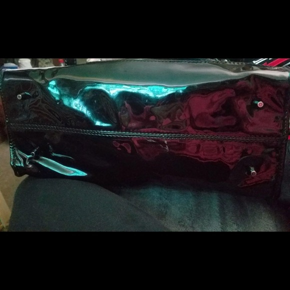 Burberry black pattern satchel - Picture 4 of 4